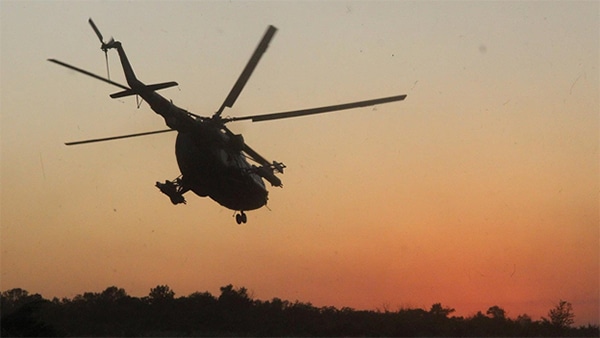 Helicopter in Ukraine