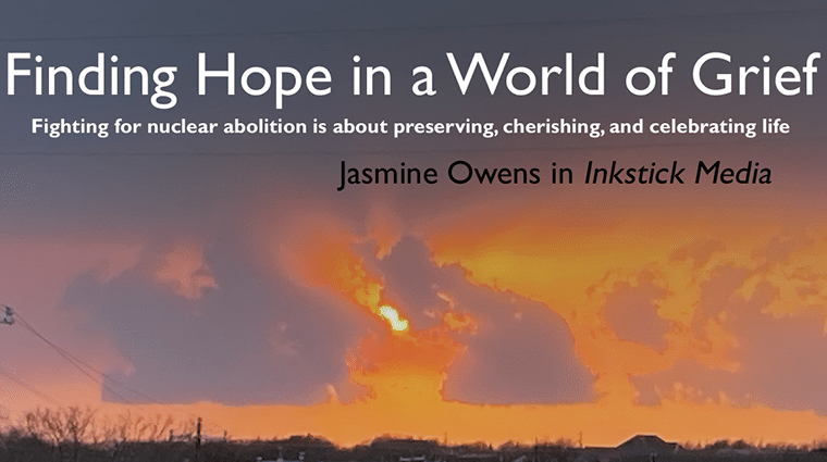 Finding Hope in a World of Grief - Jasmine Owens in Inkstick